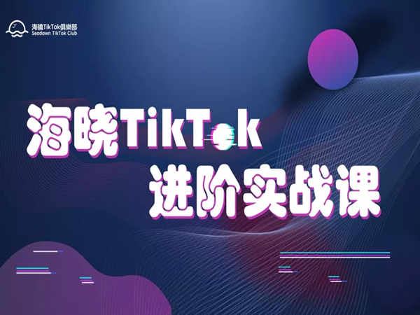 海晓TikTok进阶实战课-海晓tiktok俱乐部-独立站打包下载2022价值3980元