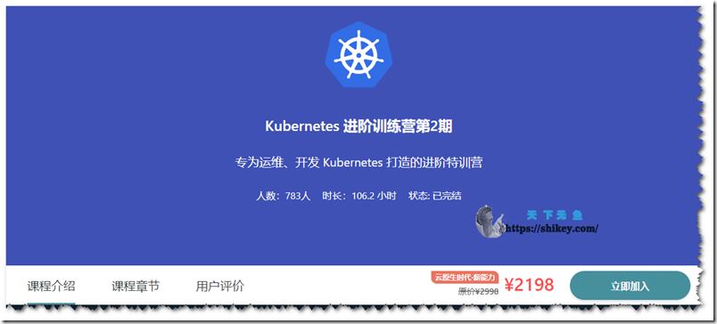优点知识 阳明老师 Kubernetes网络训练营（2期）