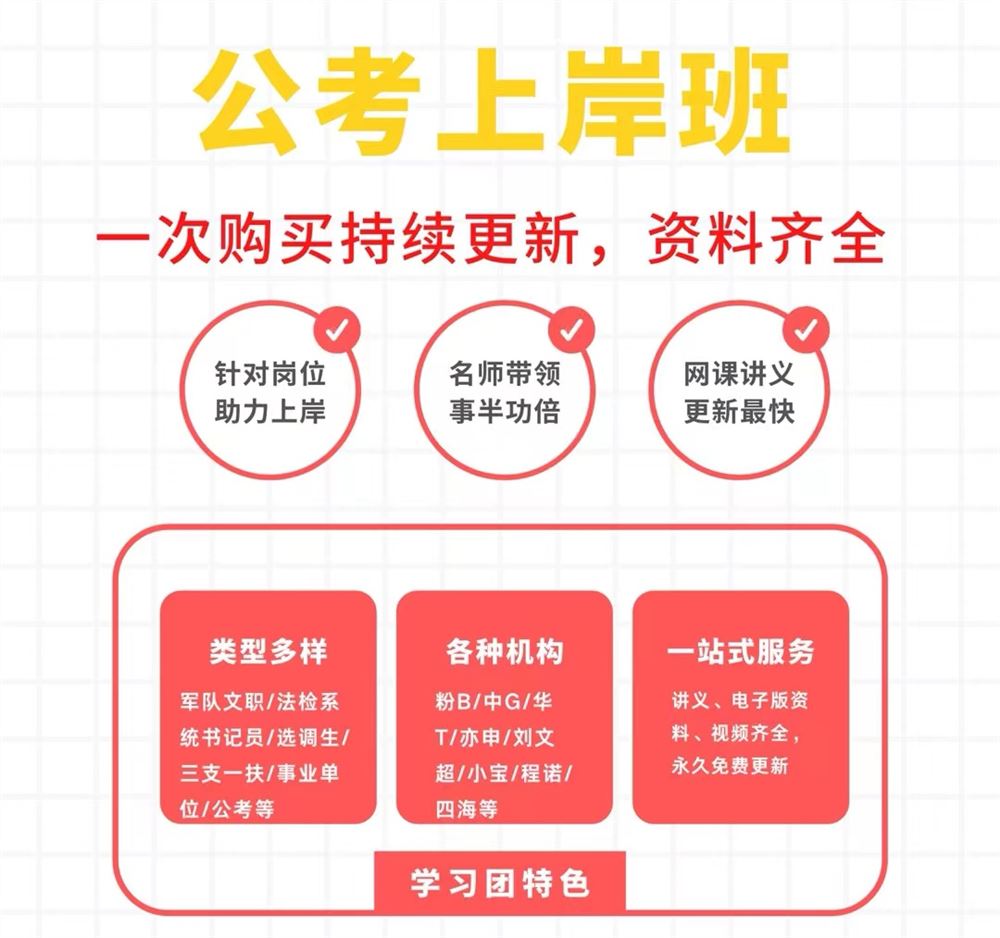 考证必备：成长分享考试必过团